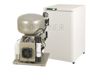 کمپرسور دندانپزشکی 2 یونیت ایکام Ekom مدل DK50 2V S/M