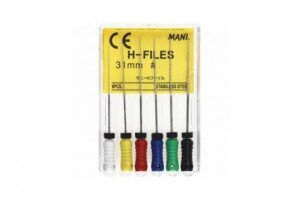 فایل اندو دستی مانی Mani پک H-File طول 31 میلیمتر