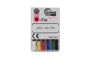 فایل اندو دستی توماس Thomas پک H-File طول 31 میلیمتر