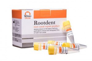 پودر سمان MTA تهنودنت Tehnodent مدل Rootdent MTA