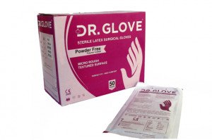 دستکش جراحی لاتکس دکتر گلاو Dr.Glove | پک 50 جفتی استریل