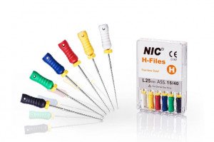 فایل اندو دستی ان آی سی NIC پک H-File طول 25 میلیمتر