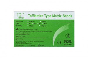 نوار ماتریس تافل مایر Tofflemire تریبست Tribest | بسته 144 تایی