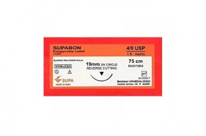 نخ بخیه ویکریل 4/0 سوپا Supa مدل سوپابن SUPABON