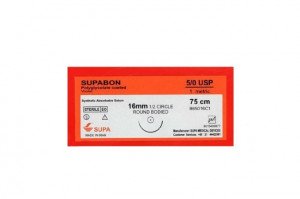 نخ بخیه ویکریل 5/0 سوپا Supa مدل سوپابن SUPABON