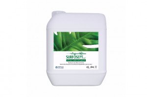 محلول ضد عفونی کننده سطوح، ابزار و تجهیزات سارفوسپت کوییک پلاس Surfosept Quik Plus | چهار لیتری