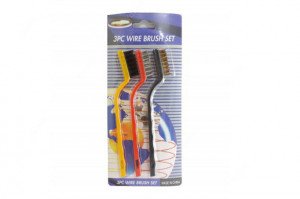 ست برس شستشوی ابزار و فرز Wire Brush Set | پک 3 تایی