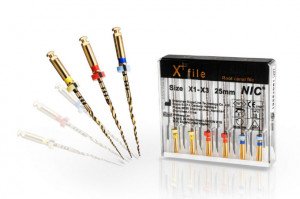 فایل اندو روتاری ان آی سی NIC مدل ایکس پلاس +X طول 25 میلیمتر